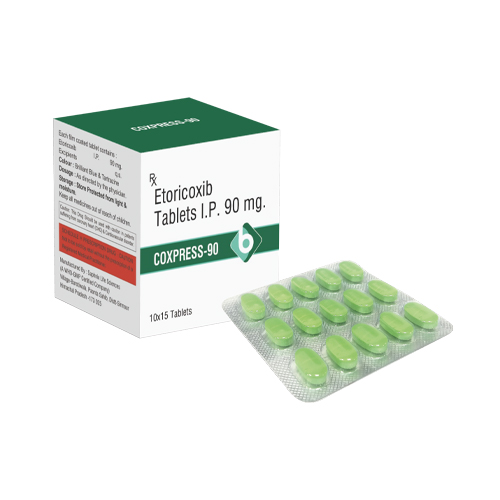 Product Name: COXPRESS 90, Compositions of COXPRESS 90 are Etoricoxib Tablets I.P. 90mg. - Biopolis Lifesciences Private Limited