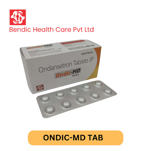 Product Name: ONDIC MD, Compositions of Ondansetron Tablets IP  are Ondansetron Tablets IP  - Bendic Healthcare Private Limited