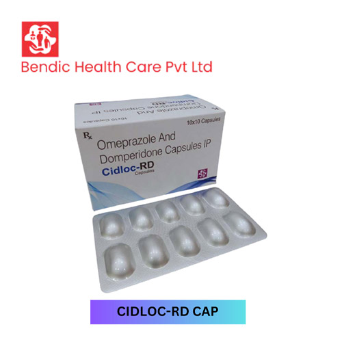 Product Name:  CIDLOC RD, Compositions of Omeprazole And Domperidone Capsules IP are Omeprazole And Domperidone Capsules IP - Bendic Healthcare Private Limited