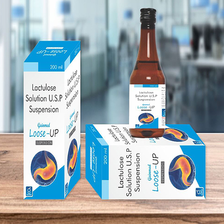 Product Name: Loose UP, Compositions of Lactulose Solution U.S.P. Suspension are Lactulose Solution U.S.P. Suspension - Gainmed Biotech Private Limited