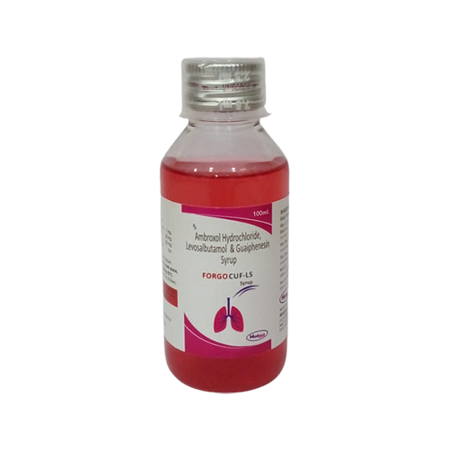 Product Name: Forgocuf LS, Compositions of Ambroxal Hydrochloride,Levosulbutamol and Guaphenesin Syrup are Ambroxal Hydrochloride,Levosulbutamol and Guaphenesin Syrup - Mediphar Lifesciences Private Limited