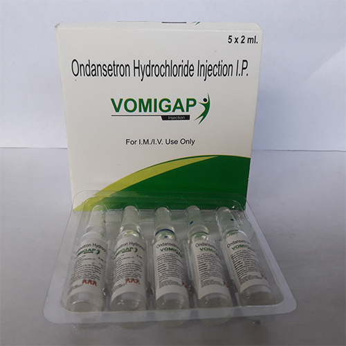 Product Name: VOMIGAP , Compositions of VOMIGAP  are Ondansetron Hydrochloride Injection I.P - Orange Biotech Private Limited