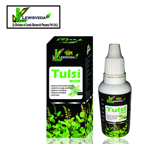 Product Name: Tulsi Drop, Compositions of Immune Booster,Anti toxic are Immune Booster,Anti toxic - Lewis Bioserch Pharma Pvt. Ltd