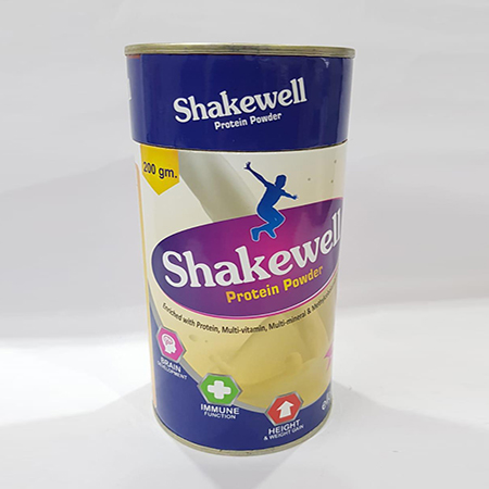 Product Name: Shakewell, Compositions of Shakewell are Enriched with Protein Multivitamin and Multiminerals & Methylcobalamin - Ellanjey Lifesciences