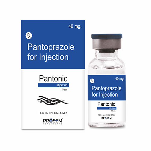 Product Name: Pantonic, Compositions of Pantoprazole for Injection are Pantoprazole for Injection - Prosem Healthcare