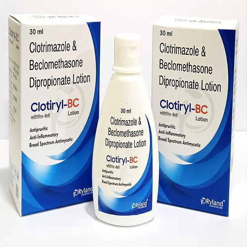 Product Name: Clotiryl BC Lotion, Compositions of are Clotrimazole & Beclomethasone Dipropionate lotion - Ryland Health Care