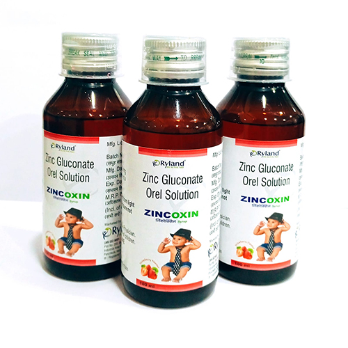 Product Name: ZINCOXIN, Compositions of ZINCOXIN are Zinc Gluconate Orel Solution  - Ryland Health Care