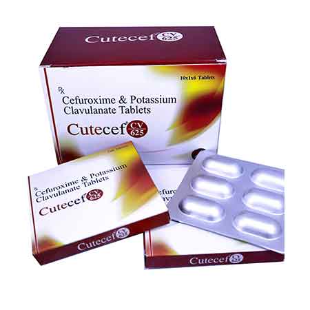 Product Name: Cutecef CV 625, Compositions of Cutecef CV 625 are  - Atlina Life sciences