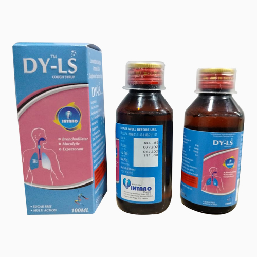 Product Name: DY LS, Compositions of DY LS are Bronchodifatar Mucolytic Expectorant - Access Life Science