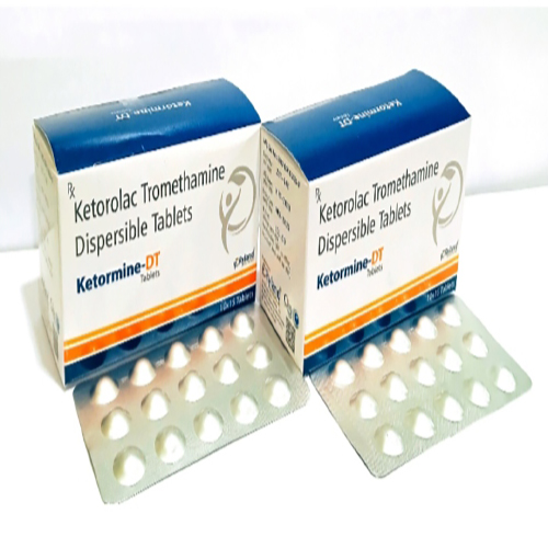 Product Name: Ketormine dt, Compositions of Ketorolac Tromethamine Dispersible Tablets  are Ketorolac Tromethamine Dispersible Tablets  - Ryland Health Care