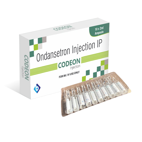 Product Name: CODEON, Compositions of CODEON are Ondansetron Injection IP - Biopolis Lifesciences Private Limited