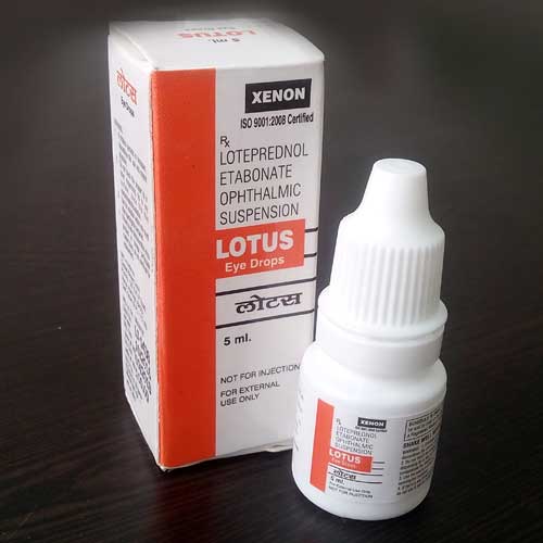 Product Name: Lotus, Compositions of Loteprednol Etabonate Ophthalmic Suspension are Loteprednol Etabonate Ophthalmic Suspension - Xenon Pharmaceuticals