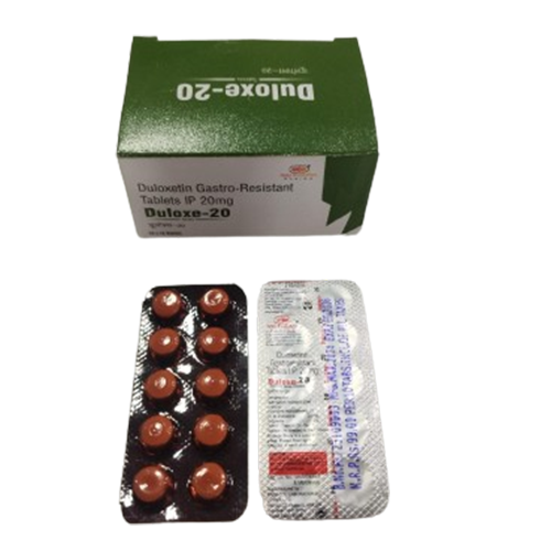 Product Name: Duloxe 20, Compositions of Duloxe 20 are Duloxetin Gastro-Resistant Tablets IP 20mg - Holy Evolution Pharma