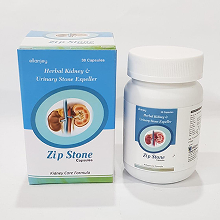 Product Name: Zip Stone, Compositions of Zip Stone are Herbal Kidney & Urinary Stone Expeller - Ellanjey Lifesciences