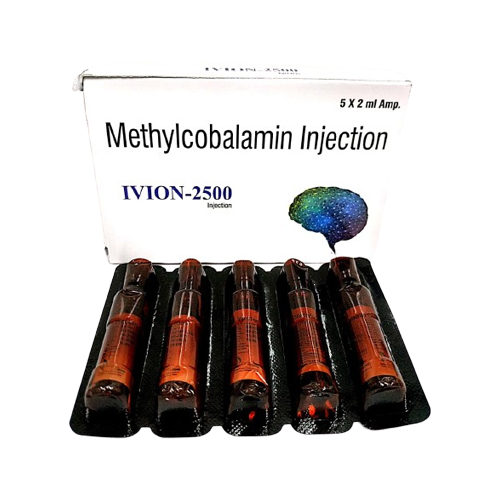 Product Name: IVION 2500, Compositions of IVION 2500 are Methylcobalamin Injection - Insta Care Lifesciences