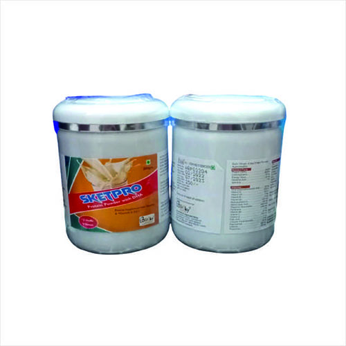 Product Name: Sketpro Vanilla Flavour, Compositions of Sketpro Vanilla Flavour are Protien Powder With DHA - Biosky Remedies