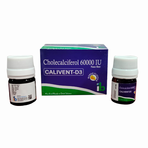 Product Name: CALIVENT D3, Compositions of CALIVENT D3 are Cholecalciferol 60000 IU - Access Life Science