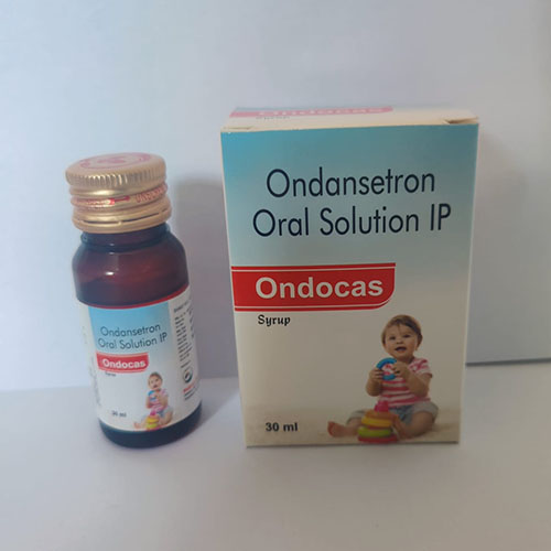 Product Name: Ondocas, Compositions of Ondocas are Ondansetron Oral Solution Ip - Medicasa Pharmaceuticals