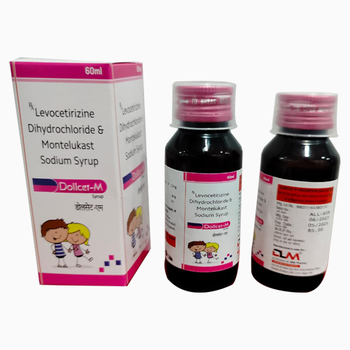 Product Name: DOLLCET M, Compositions of Levocetirizine Dihydrochloride & Montelukast Sodium Syrup are Levocetirizine Dihydrochloride & Montelukast Sodium Syrup - Access Life Science