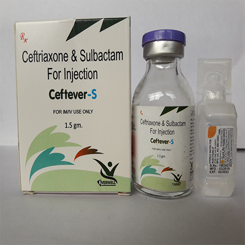 Product Name: Ceftever S  , Compositions of Ceftever S   are Ceftriaxone & Sulbactam For Injection  - Orange Biotech Private Limited