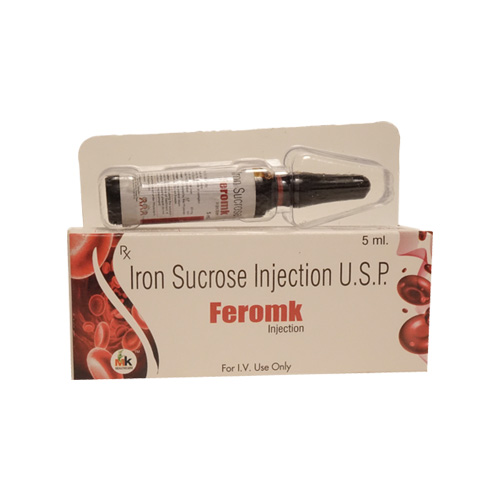 Product Name: Feromk, Compositions of Iron Sucrose Injection U.S.P are Iron Sucrose Injection U.S.P - MK Healthcare