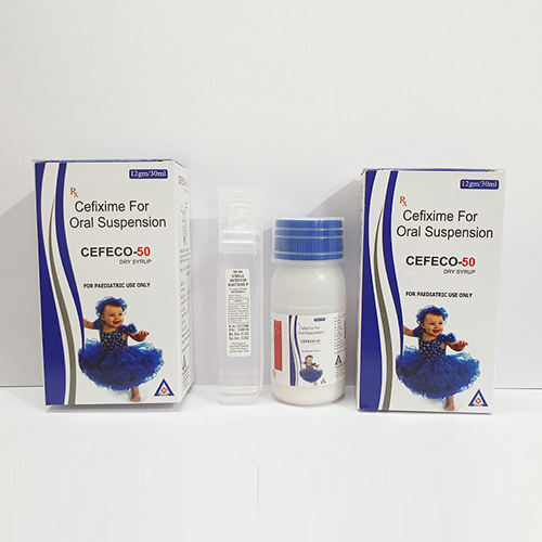 Product Name: Cefeco 50, Compositions of Cefeco 50 are Cefixime For Oral Suspension - Avico Healthcare Pvt Ltd