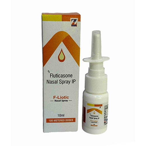 Product Name: F Liotic, Compositions of F Liotic are Fluticasone Nasal Spray IP - Zerdia Healthcare Private Limited