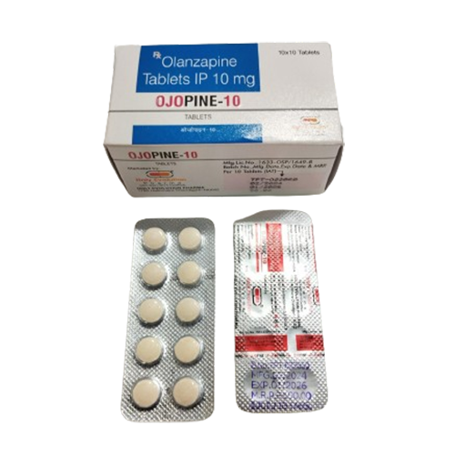 Product Name:  OJOPINE 10, Compositions of  OJOPINE 10 are Olanzapine Tablets IP 10 mg - Holy Evolution Pharma