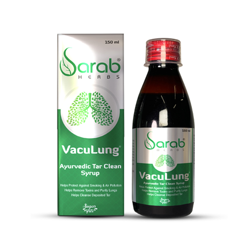 Product Name: VACULUNG, Compositions of VACULUNG are Ayurvedic Tar Clean Syrup - EthixElite Lifesciences Private Limited