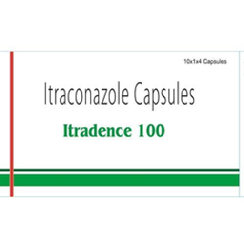 Product Name: Itradence 100, Compositions of Itradence 100 are Itraconazole Capsules - Credence Healthcare