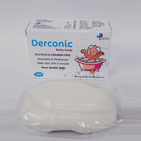 Product Name: Derconic Baby Soap, Compositions of are Nourish & Moisturizers - Ronish Bioceuticals