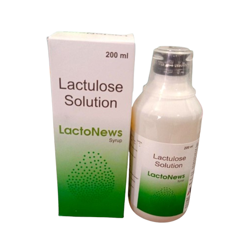 Product Name: LactoNews, Compositions of LactoNews are Lactulose Solution - Mednus Healthcare