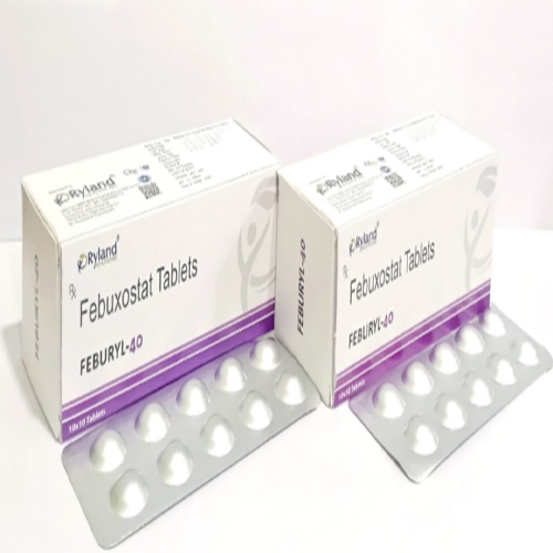 Product Name: Feburyl 40, Compositions of Febuxostat Tablets  are Febuxostat Tablets  - Ryland Health Care