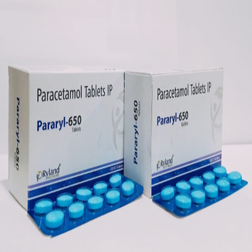 Product Name: Parayl 650, Compositions of Parayl 650 are Paracetamol Tablets IP  - Ryland Health Care