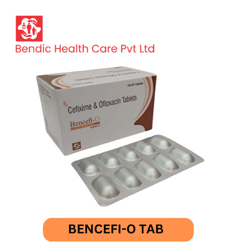 Product Name: BENCEFI O, Compositions of Cefixime & Ofloxacin Tablets are Cefixime & Ofloxacin Tablets - Bendic Healthcare Private Limited