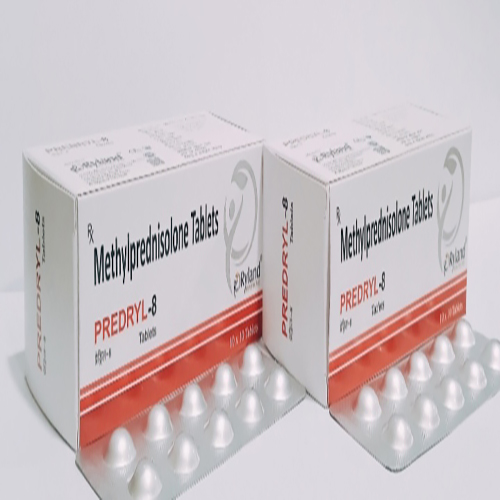 Product Name: Predryl 8, Compositions of Predryl 8 are Methylprednisolone tablets  - Ryland Health Care