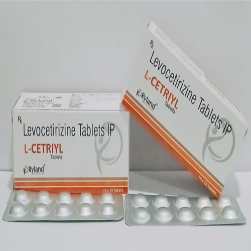 Product Name:  L Cetriyl, Compositions of Levocetirizine Tablets IP are Levocetirizine Tablets IP - Ryland Health Care