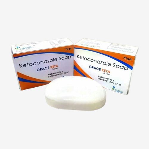 Product Name: GRACE KETA, Compositions of GRACE KETA are Ketoconazole Soop - Insta Care Lifesciences