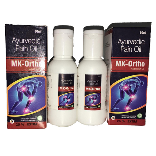 Product Name: MK Ortho Herbal, Compositions of Ayurvedic Pain Oil are Ayurvedic Pain Oil - MK Healthcare