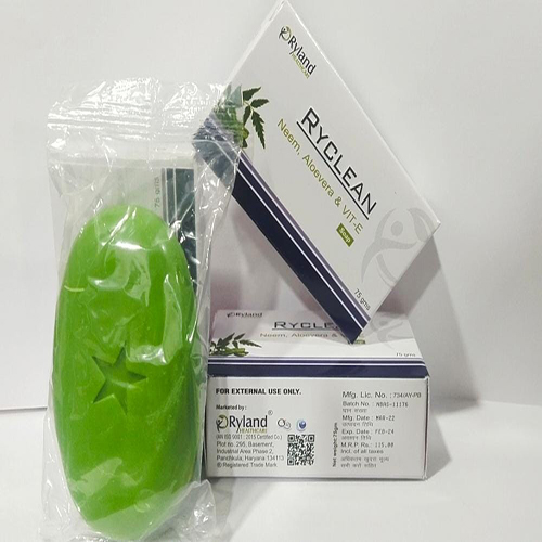 Product Name: Ryclean, Compositions of Ryclean are Neem Aloevera & Vit-E - Ryland Health Care