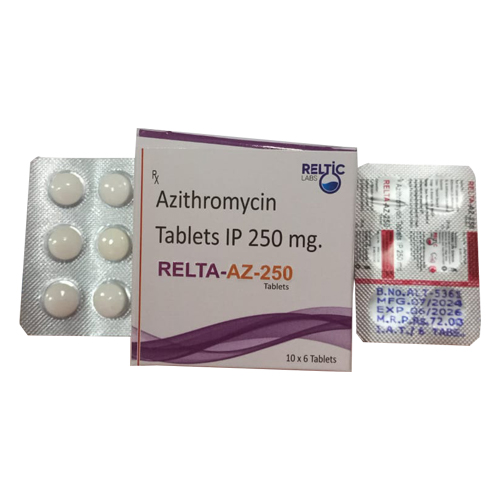 Product Name: RELTA AZ 250, Compositions of Azithromycin Tablets IP 250 mg are Azithromycin Tablets IP 250 mg - Access Life Science