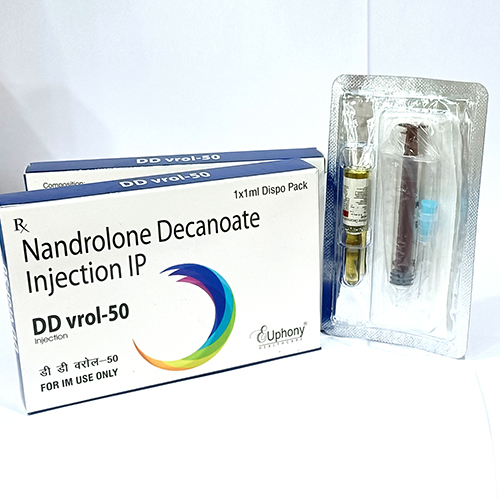 Product Name: DD Vrol 50, Compositions of DD Vrol 50 are Nandrolone Decanoate Injection IP - Euphony Healthcare