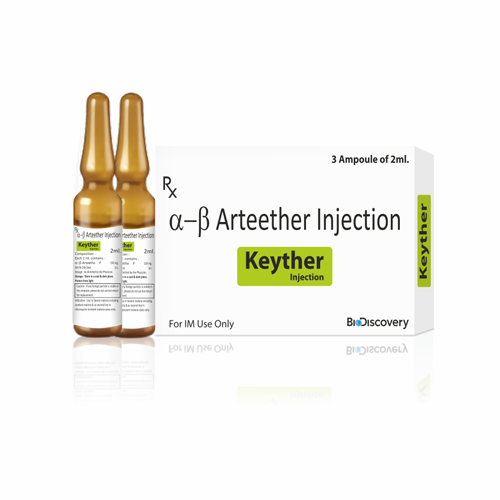 Product Name: Keyther, Compositions of Keyther are ?-? Arteether Injection - Biodiscovery Lifesciences Private Limited