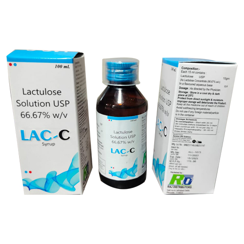 Product Name: LAC C, Compositions of LAC C are Lactulose Solotion USP 66.67% W/V - Access Life Science