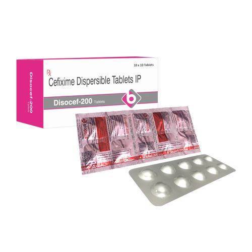 Product Name: DISOCEF 200, Compositions of DISOCEF 200 are Cefixime dispersible Tablets IP - Biopolis Lifesciences Private Limited