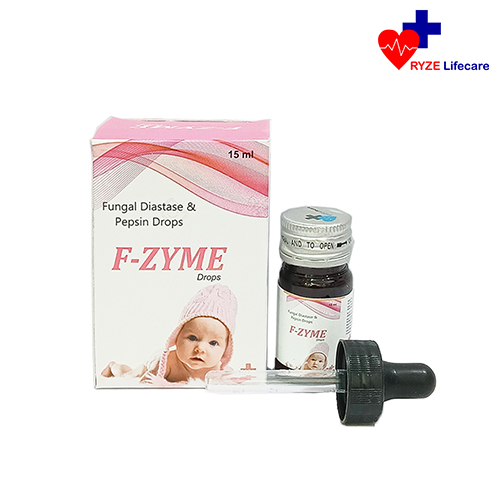 Product Name: F ZYME Drops, Compositions of Fungal Diastase & Pepsin Drops   are Fungal Diastase & Pepsin Drops   - Ryze Lifecare