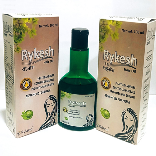 Product Name: Rykesh Hair Oil , Compositions of Fight Dandruff Controls Hair Fall Promotes hair Growth are Fight Dandruff Controls Hair Fall Promotes hair Growth - Ryland Health Care