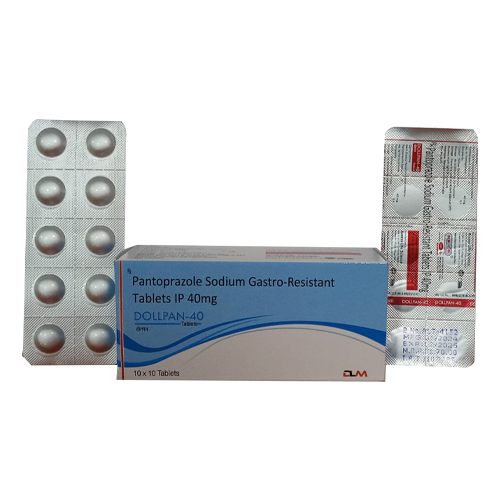 Product Name: DOLLPAN 40, Compositions of DOLLPAN 40 are Pantoprazole Sodium Gastro-Resistant Tablets IP 40mg - Access Life Science