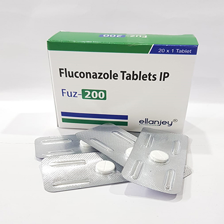 Product Name: Fuz 200, Compositions of Fuz 200 are Fluconazole Tablets IP - Ellanjey Lifesciences