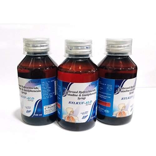 Product Name: Rylkuf ALD, Compositions of Ambroxol Hydrochloride LORATADINE & GUAIPHENSIN SYRUP are Ambroxol Hydrochloride LORATADINE & GUAIPHENSIN SYRUP - Ryland Health Care